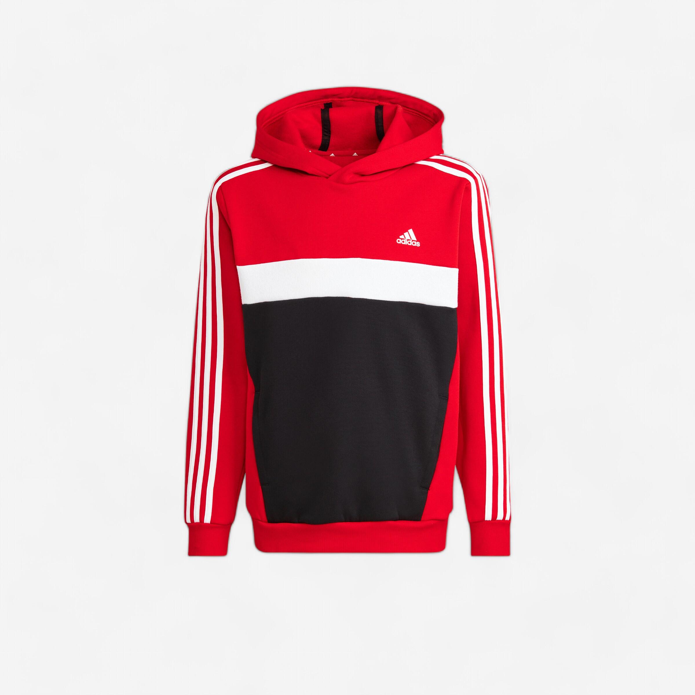 Sudadera Adidas Ni os Rojo Negro Capucha Decathlon