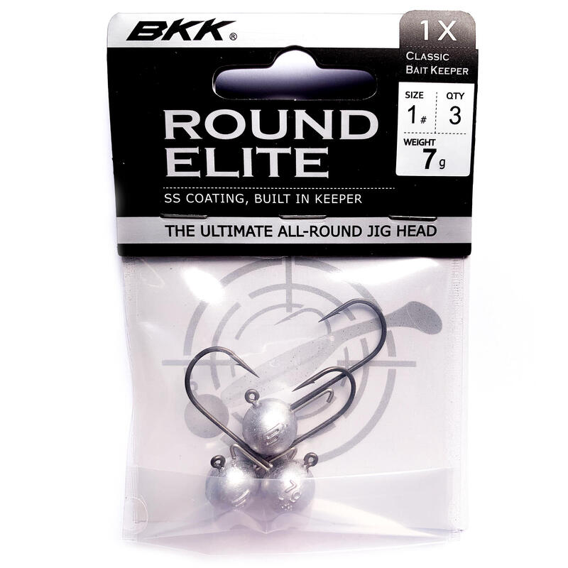 Jigfej, nehezékek - BKK_Round Elite - Classic Bait Keeper - 7g 1#