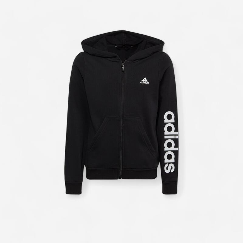 ADIDAS Kapuzenpullover Mädchen - schwarz 