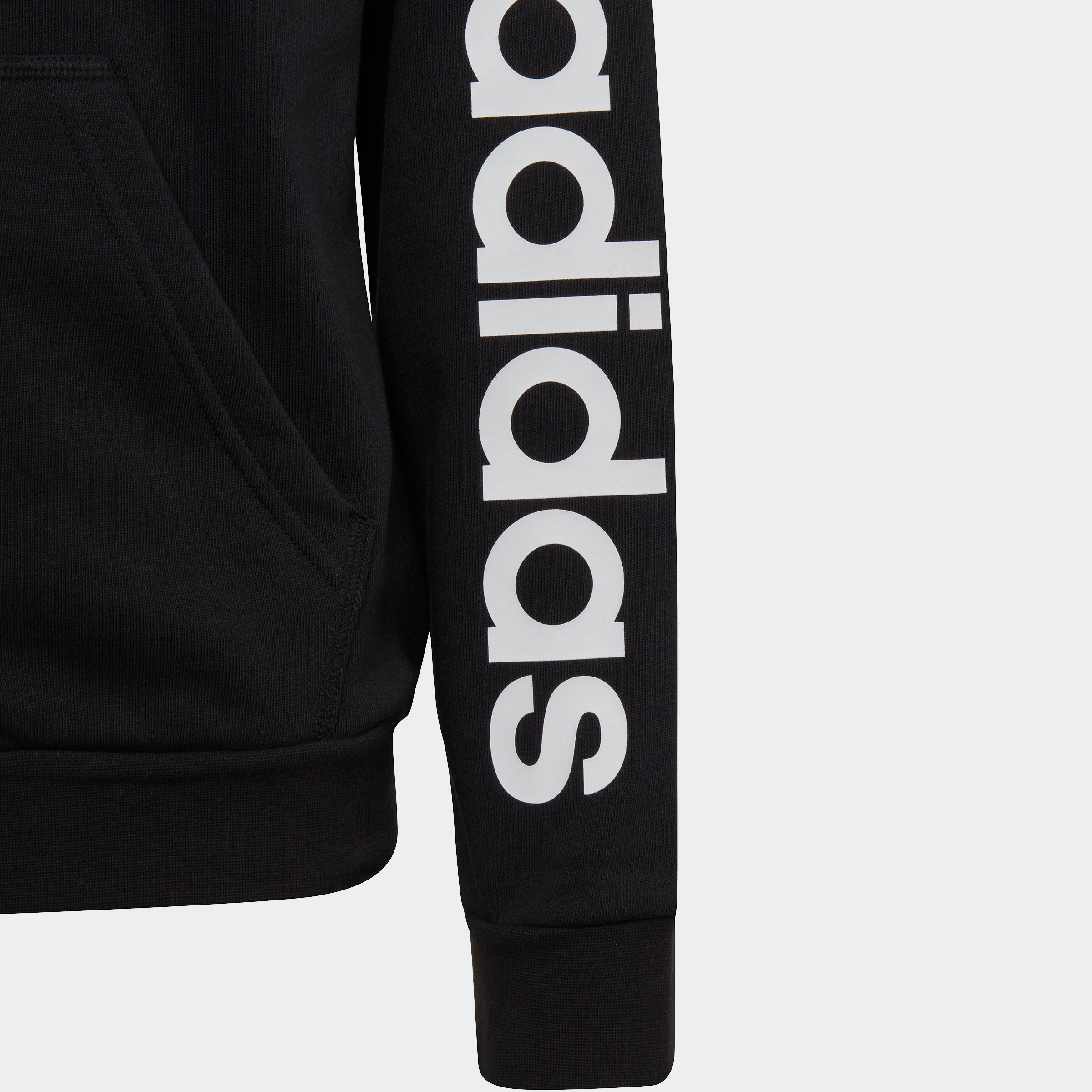 Sweat-shirt à capuche adidas fille noir 5/5