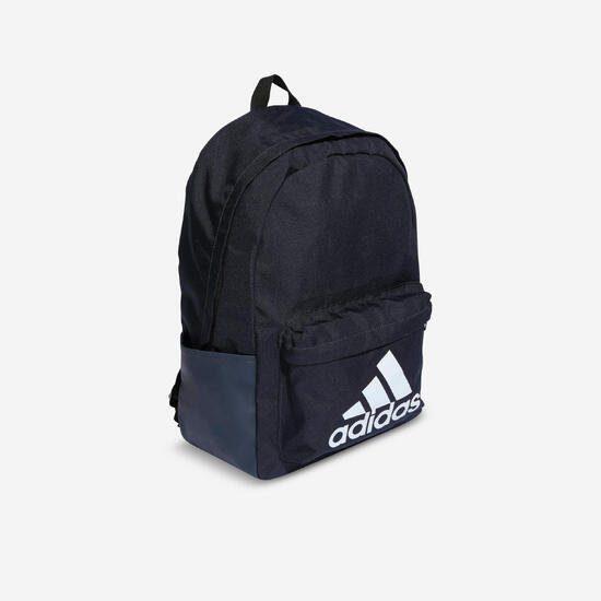 Sac à dos 27L, Classic Badge of Sport bleu marine et blanc