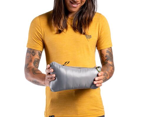 Doudoune à capuche de randonnée en duvet homme - MT100 -5 °C