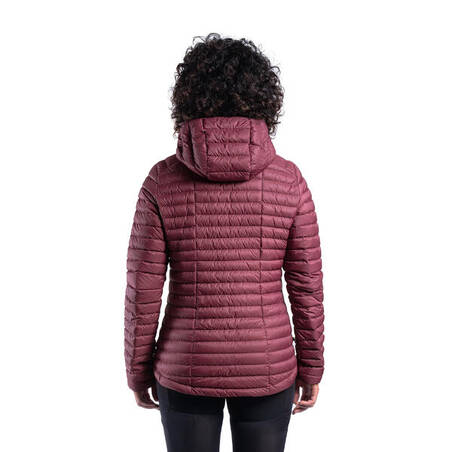 Women's Mountain Trekking Hooded Down Jacket - MT100 -5 °C