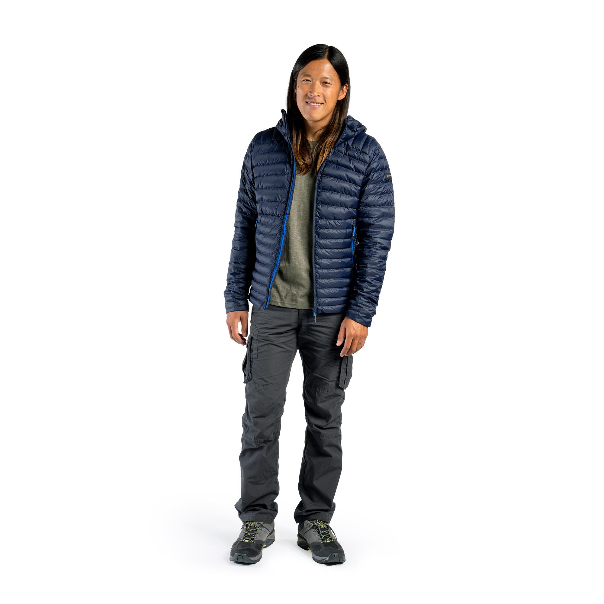 Mens hooded down parka sale