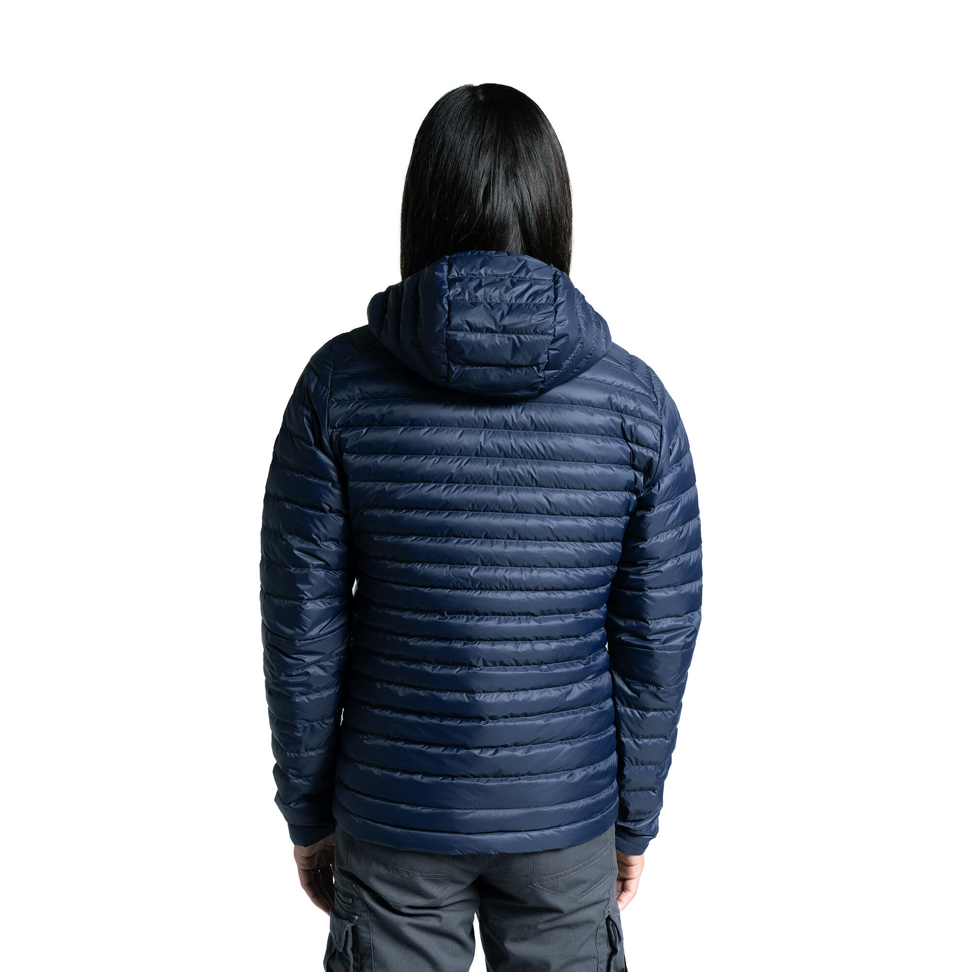 Manteau d'hiver en duvet homme – MT 100 bleu - FORCLAZ