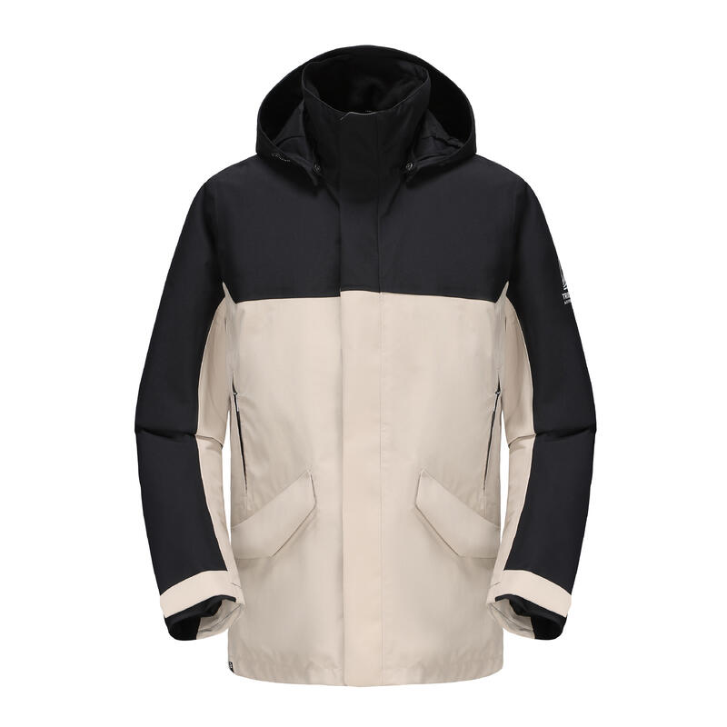 Warm jkt Sailing 300 Men CN black beige