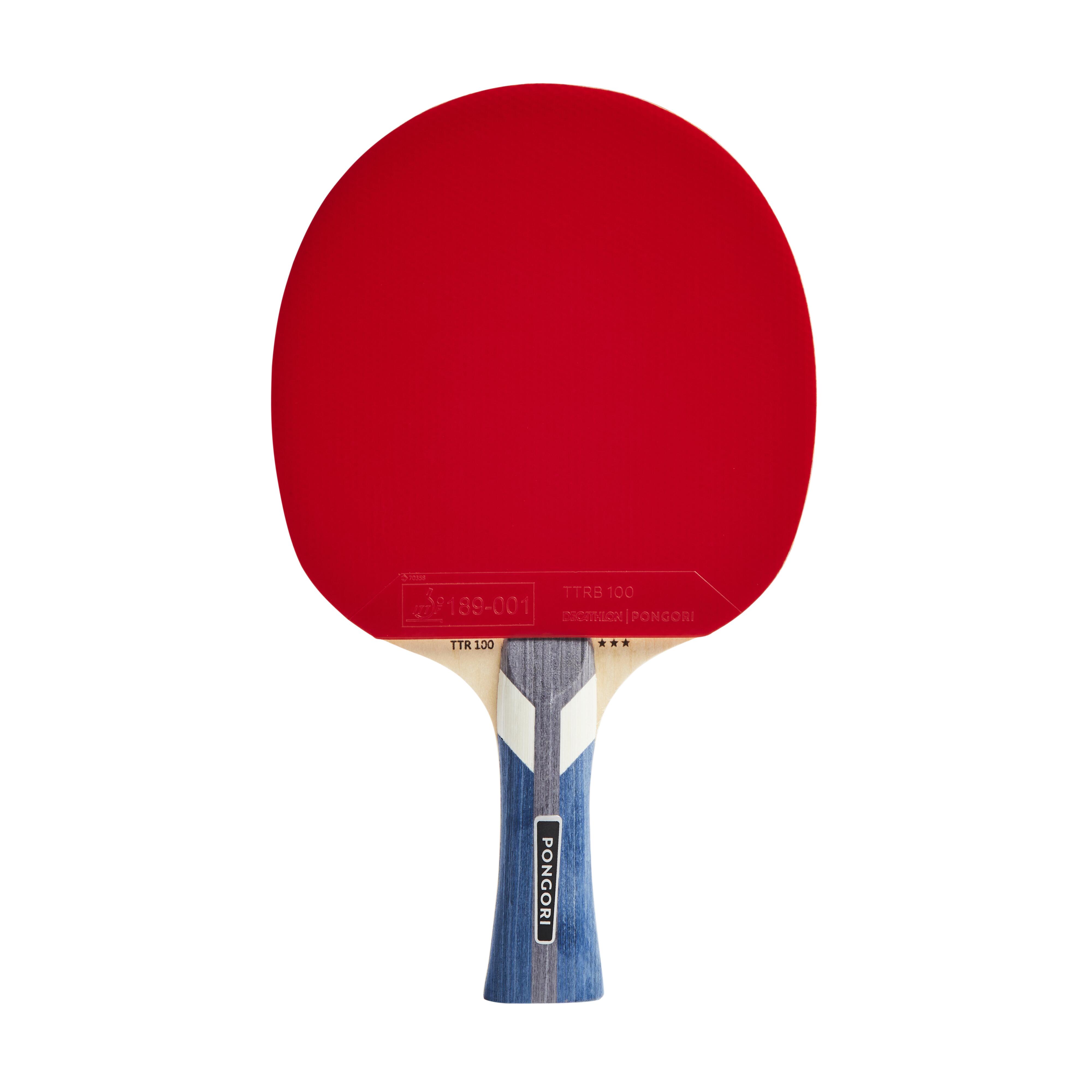 Raquette de tennis de table - TTR 100 3* Allround - PONGORI
