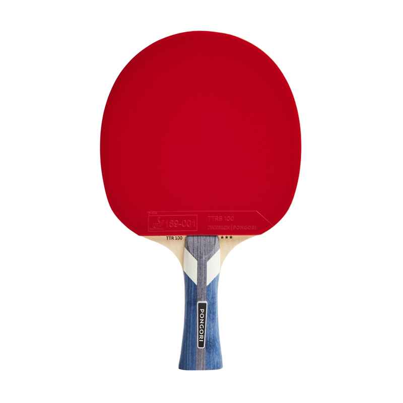 School Table Tennis Bat TTR 100 3* All-Round