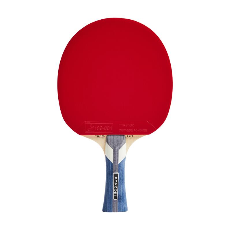 RAQUETTE DE TENNIS DE TABLE ÉCOLE TTR 100 3* ALLROUND