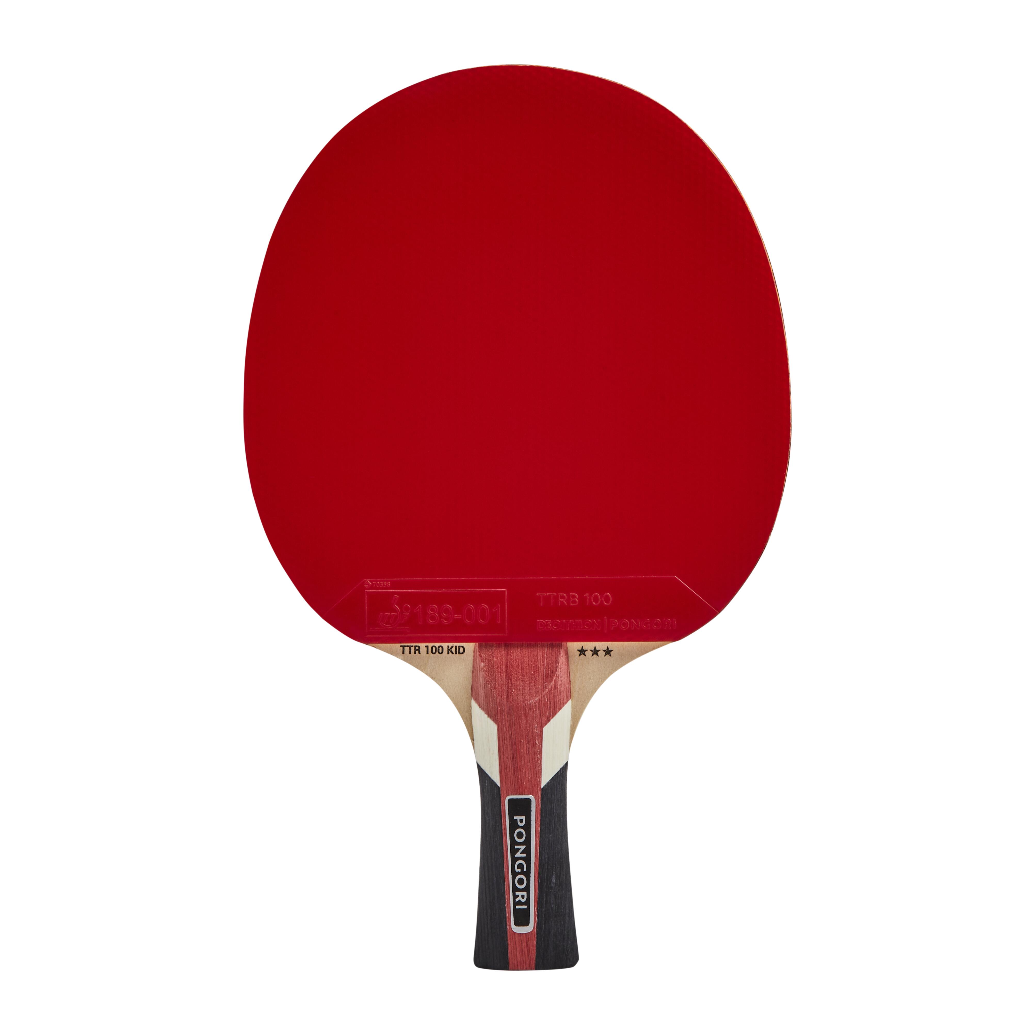 KUIKMA RAQUETTE DE TENNIS TABLE &#xC9;COLE TTR 100 ENFANT 3* ALLROUND -