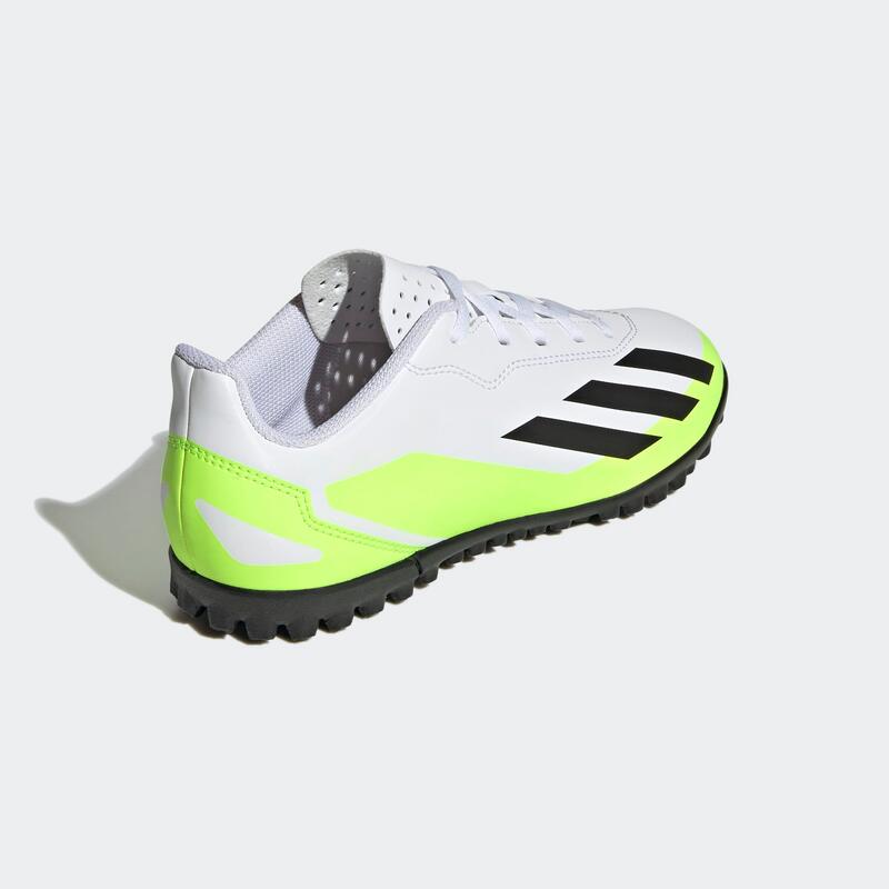 BOTAS DE FÚTBOL MULTITACOS ADIDAS X CRAZYFAST.4 TF NIÑOS