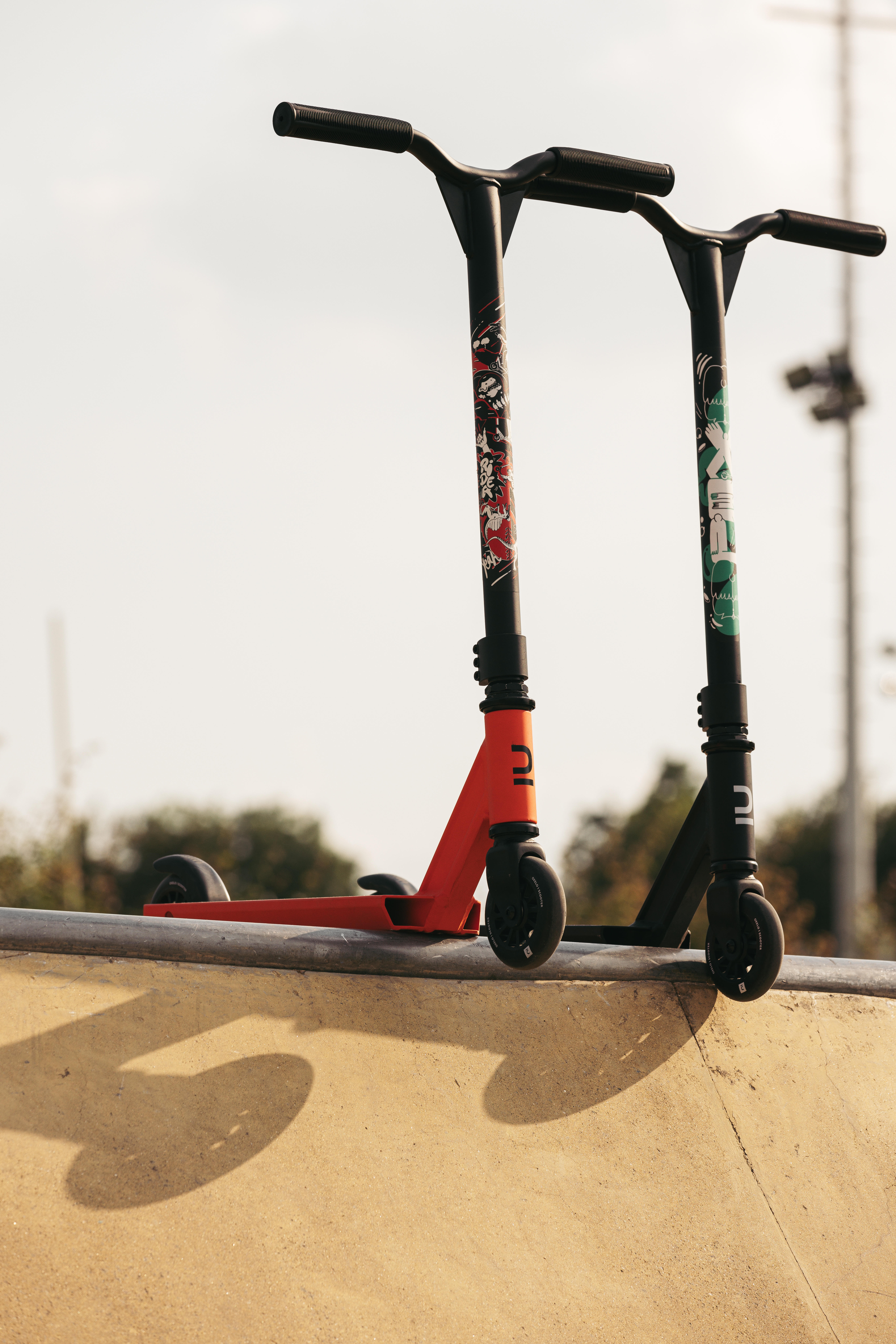 Kids' Freestyle Scooter - MF 100 Black - DECATHLON