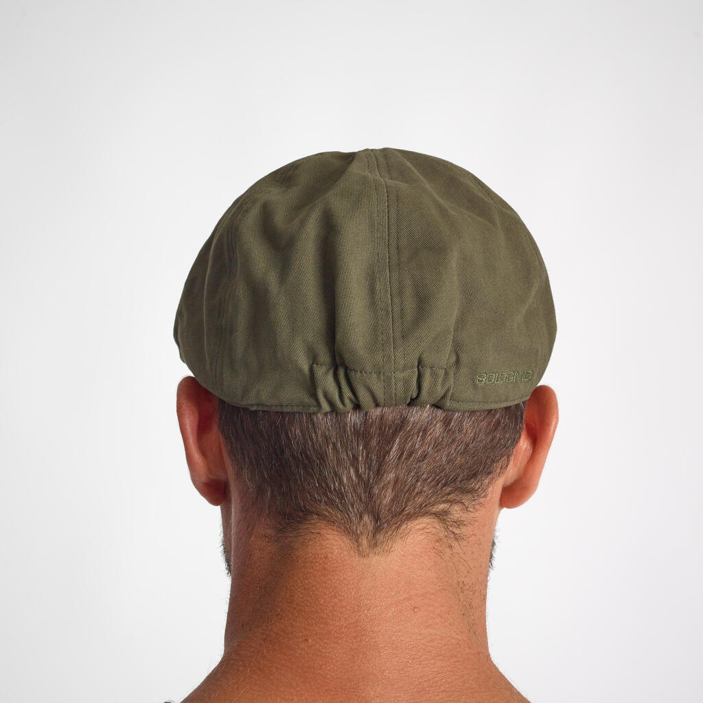 Casquette plate chasse steppe vert