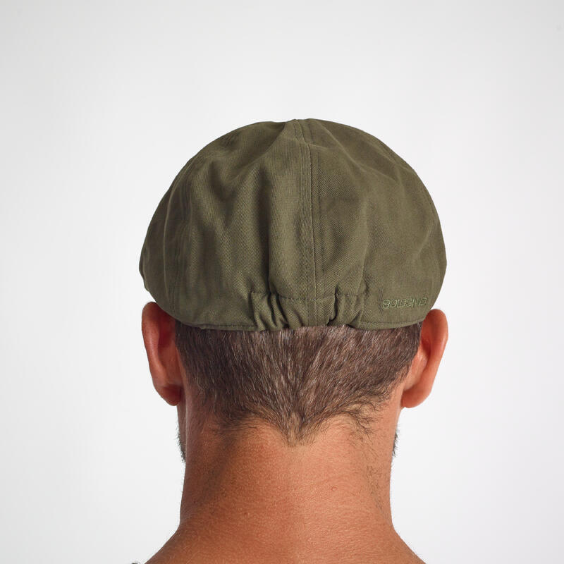 Gorra Plana Caza Solognac Steppe Adulto Caqui