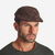 Casquette chasse déperlant  tweed plate marron
