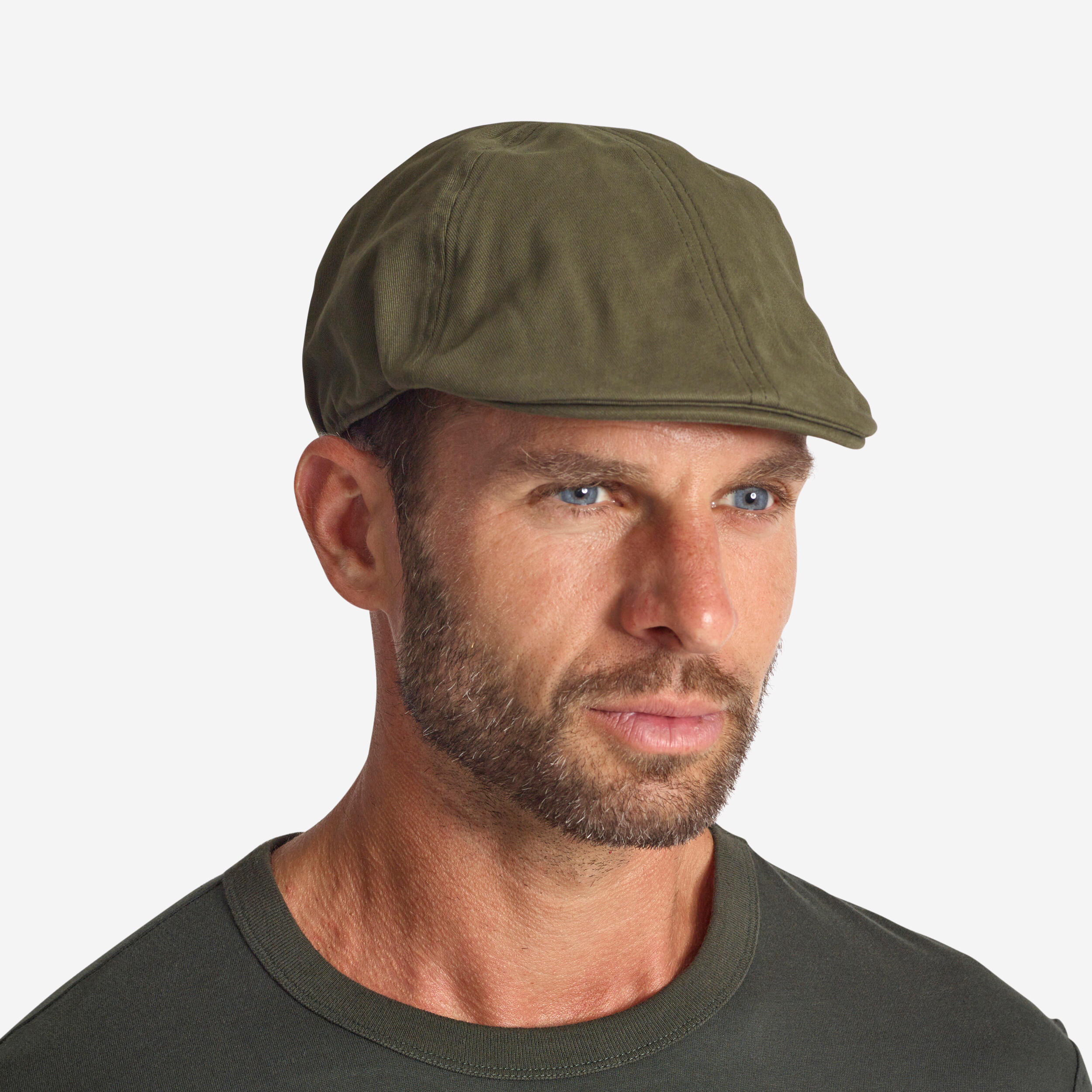 Steppe hunting flat cap green