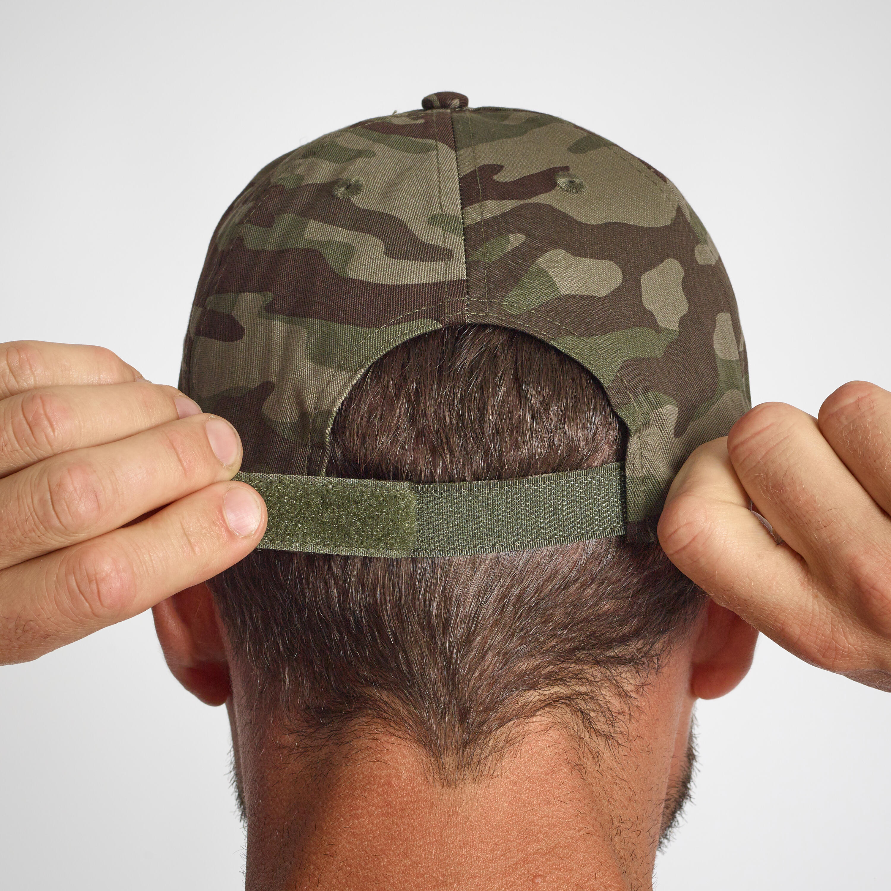 Casquette chasse Steppe 100 camouflage - SOLOGNAC