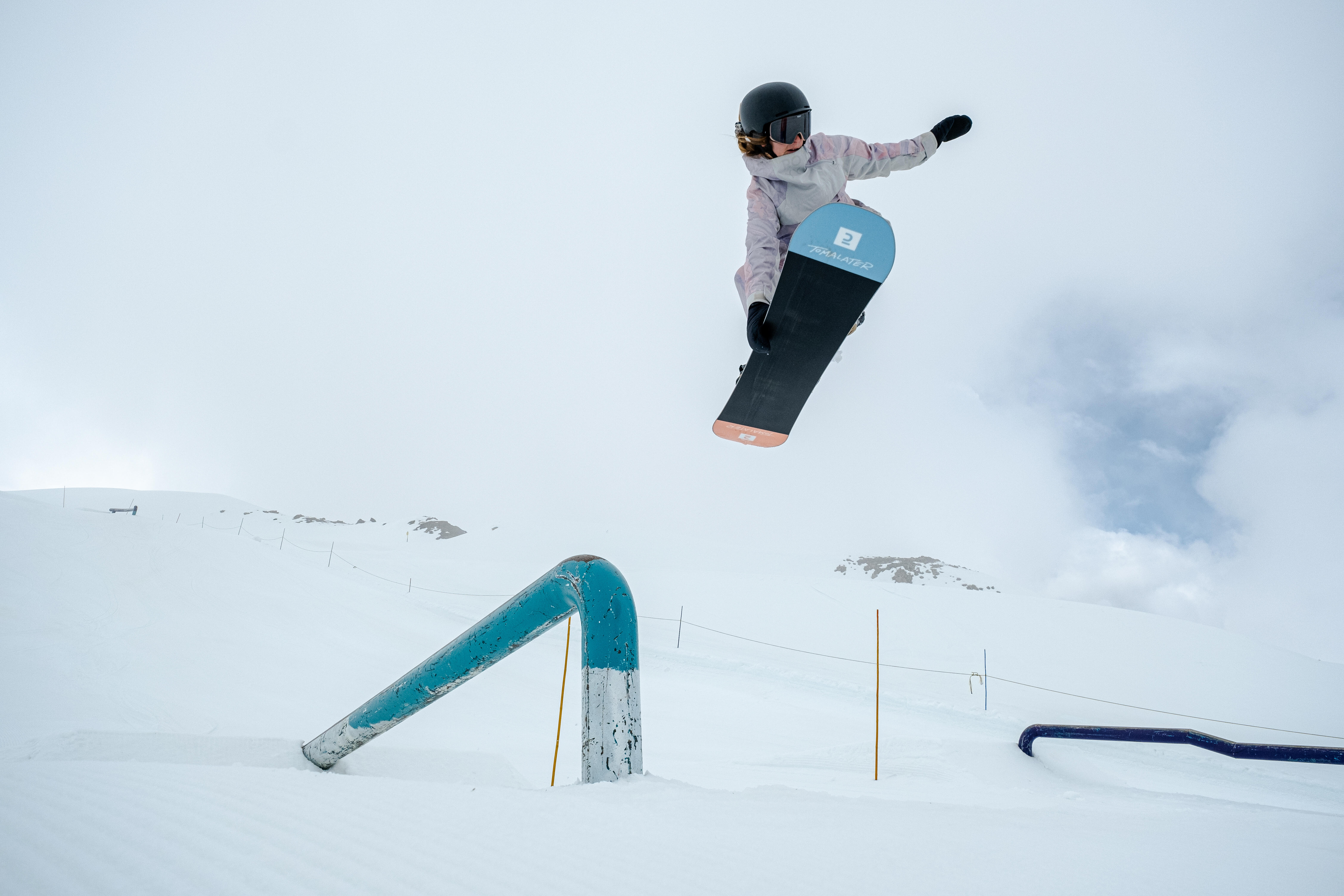 Women’s Freestyle & All Mountain Snowboard - Endzone 500 - DREAMSCAPE