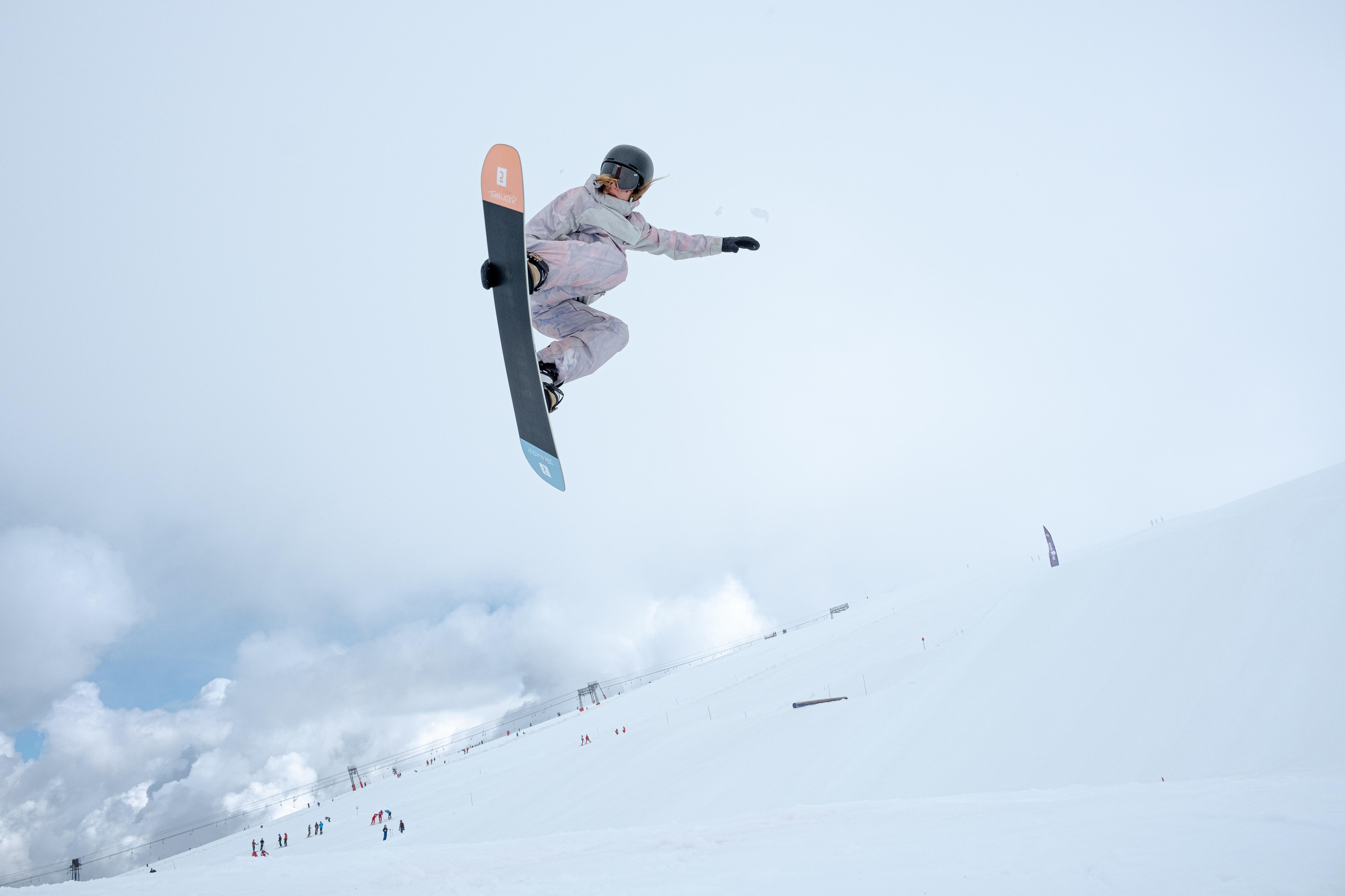 Women’s Freestyle & All Mountain Snowboard - Endzone 500 - Pink ...