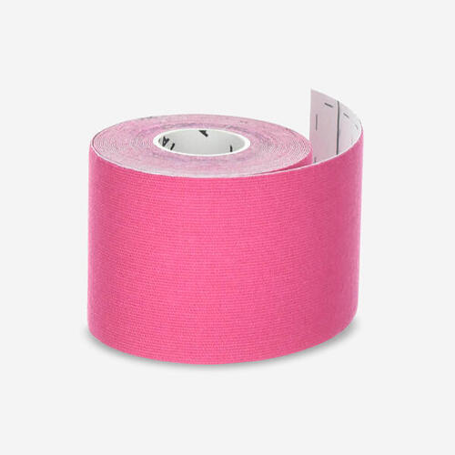 BANDE DE MAINTIEN DE KINÉSIOLOGIE 5 CM X 5 M ROSE