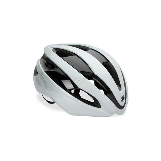 Casco bicicleta adulto Spiuk Eleo blanco plata