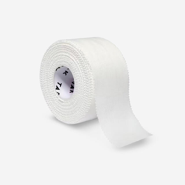 DECATHLON VENDA DE SUJECIÓN RÍGIDA 3,75 CM X 10 M AUTOADHERENTE BLANCO