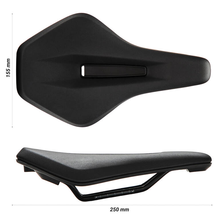 Road / Gravel / MTB Saddle Comfort Uniseks 155 mm