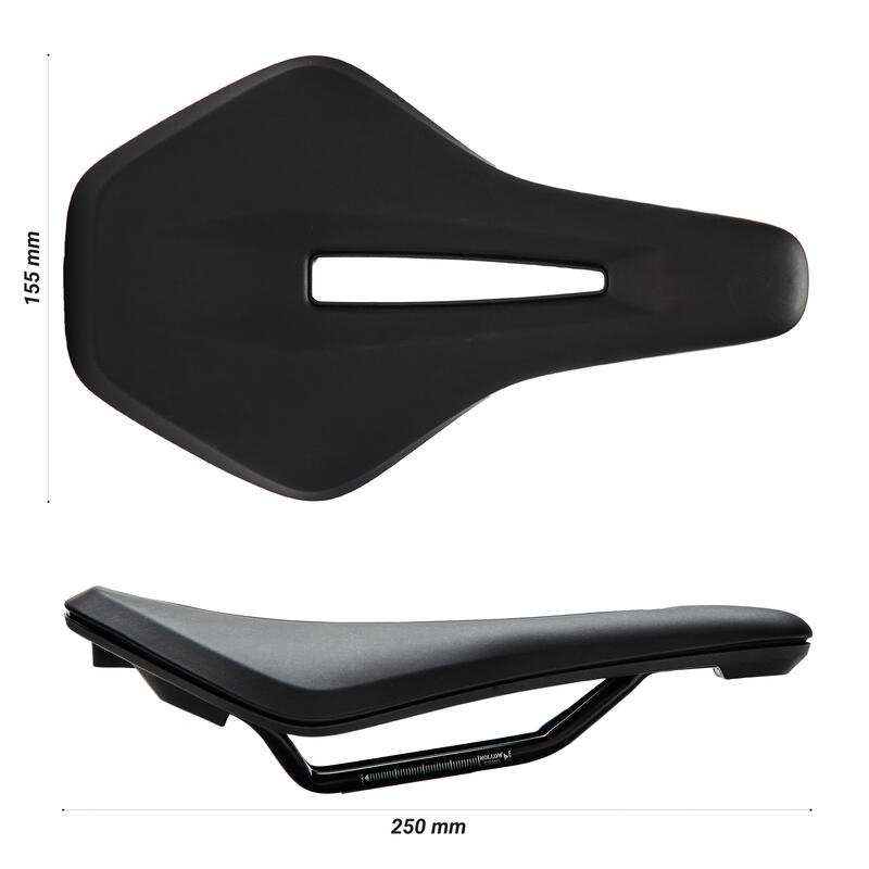 SELLE VÉLO ROUTE / VTT LIGHT 155MM UNISEXE