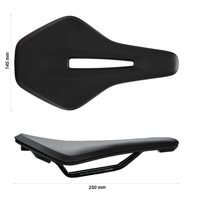 SELLE VÉLO ROUTE / VTT LIGHT 145MM UNISEXE