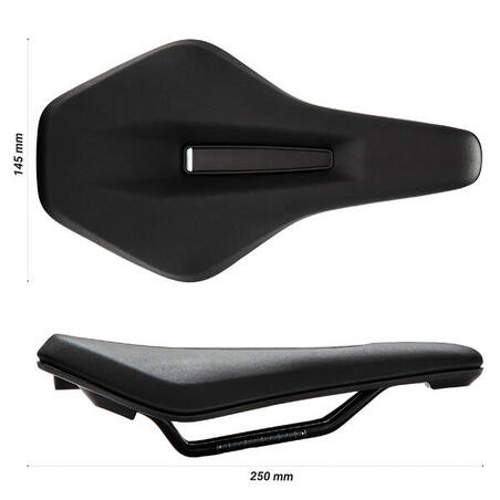 Сідло для велосипеда Comfort 145 мм 30° 