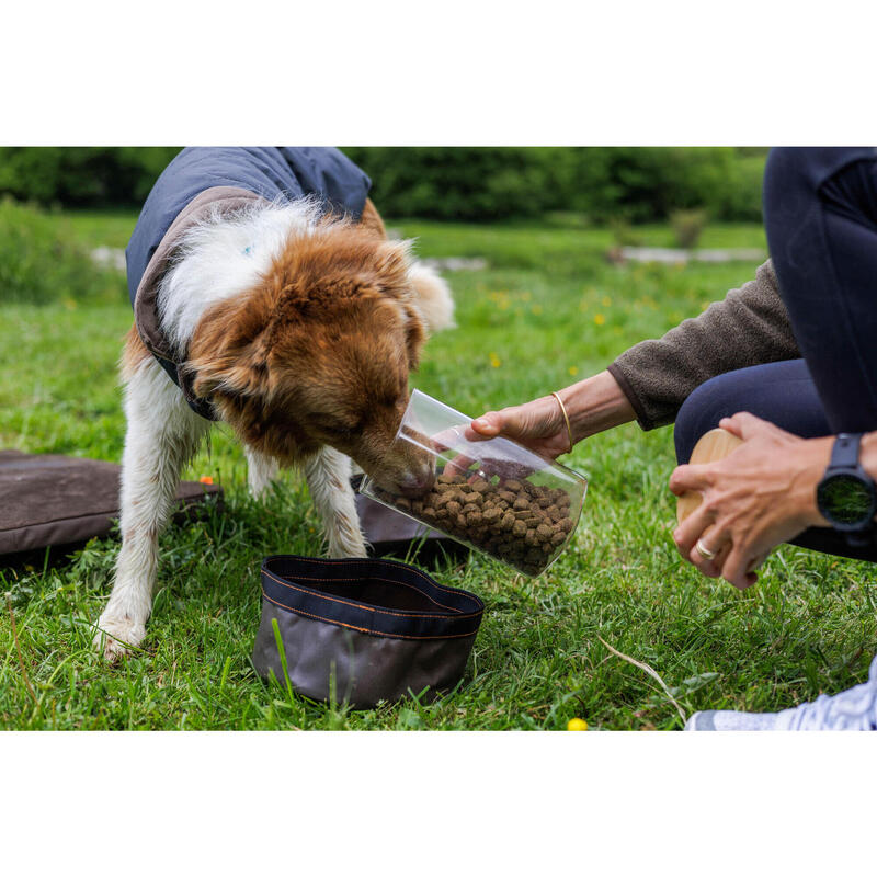 Abrigo Chaleco Perro Gris Cálido Adaptable Resistente