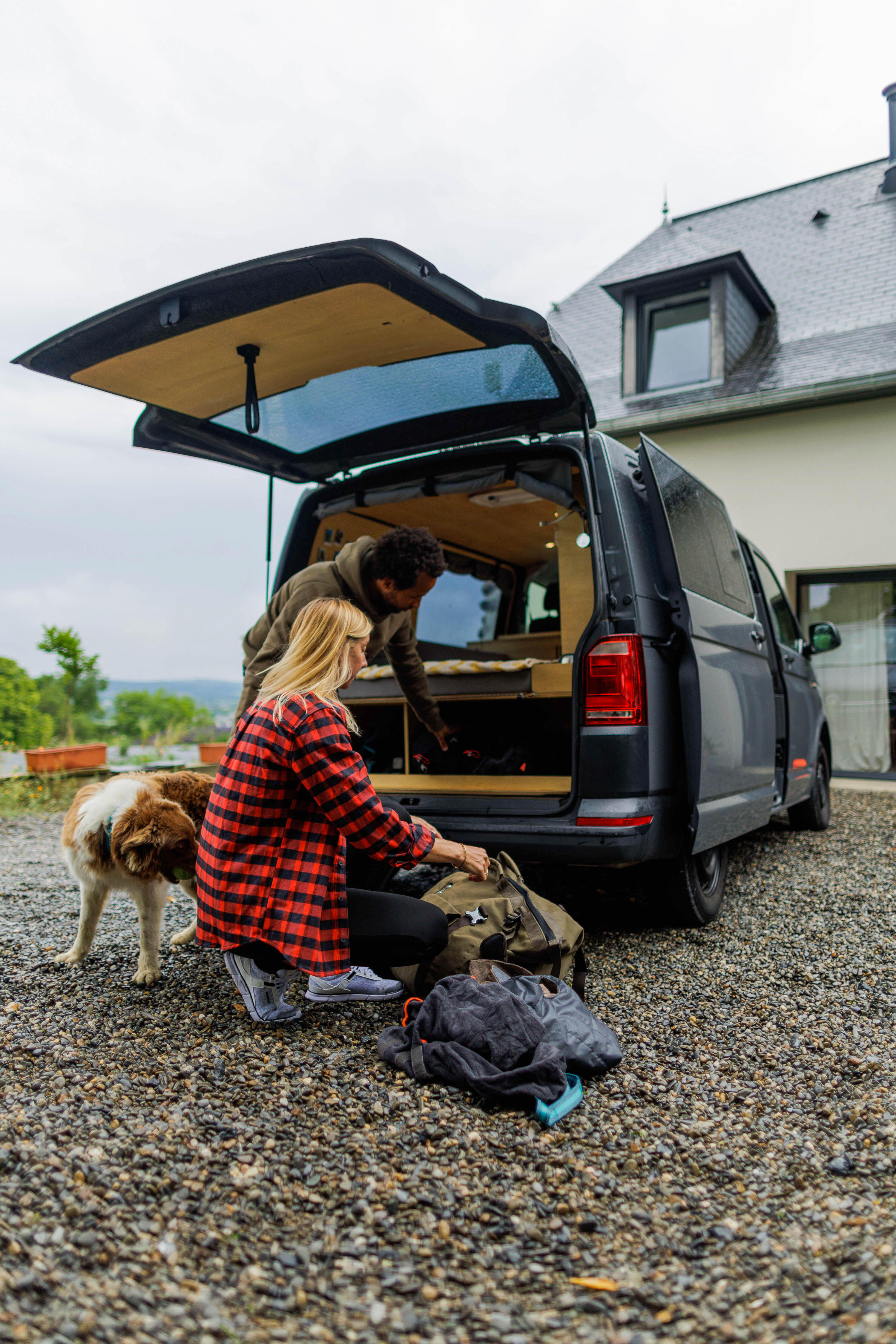 Outdoorhemd 100 Flanell rot  13/15