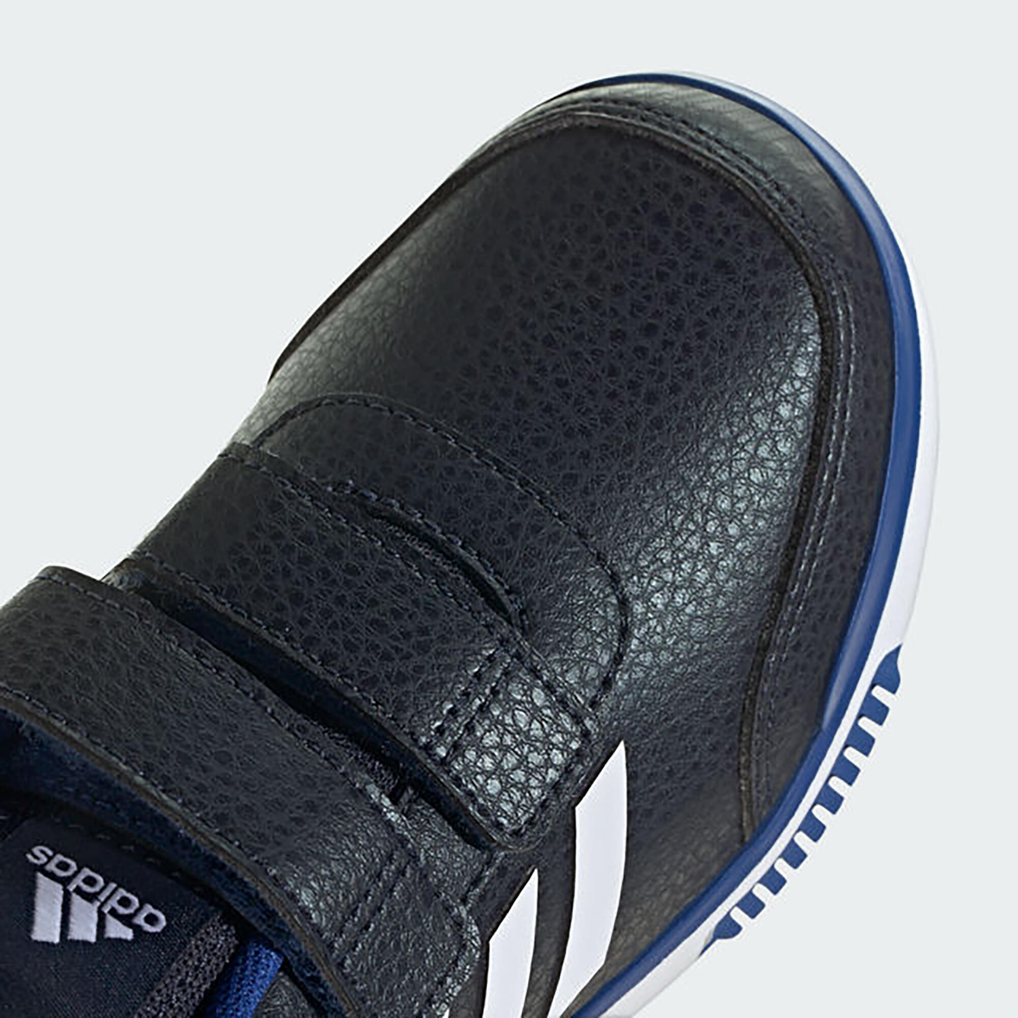 Children's scratch sneakers - ADIDAS TENSAUR black/blue