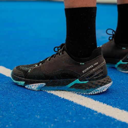 Men's Padel Shoes Pro - Black/Turquoise