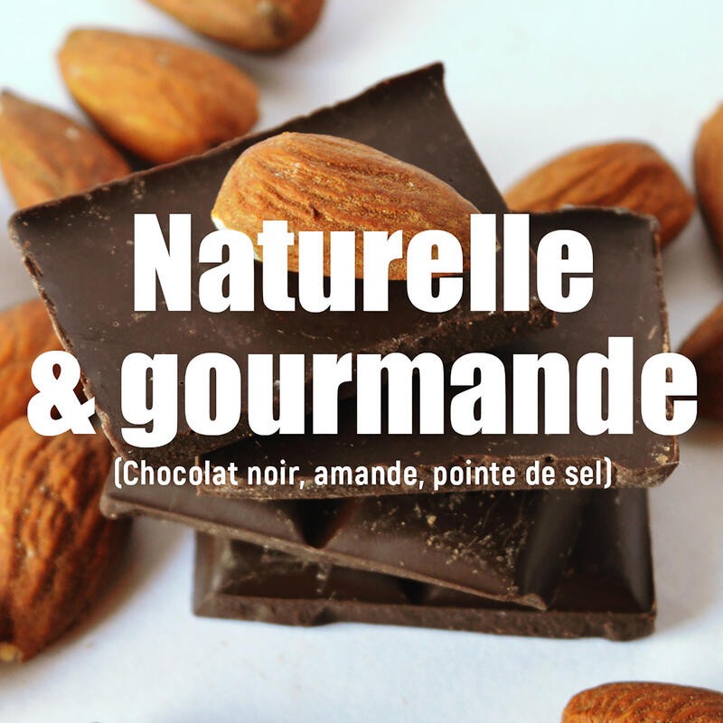 Overstims Barre Origin' Bar Chocolat Noir - Amande - Pointe de sel 4x 40g