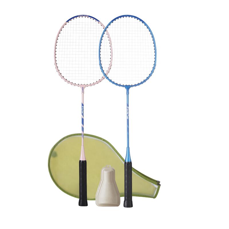 Fun Set BR130 Blue PInk Adult Badminton racket set