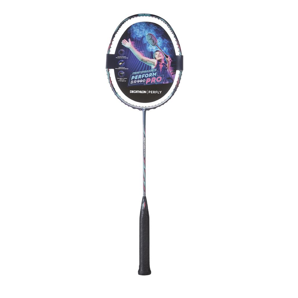 Erwachsenen Badmintonschläger - BR Perform 990 Pro unbesaitet lila 
