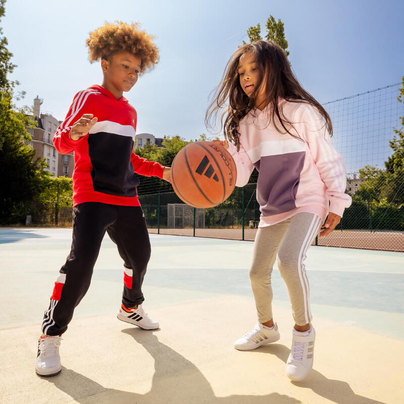 Sweat à capuche adidas enfant rouge noir