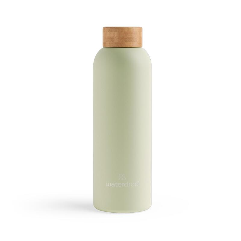 BOUTEILLE INOX OLIVE PASTEL 600ml