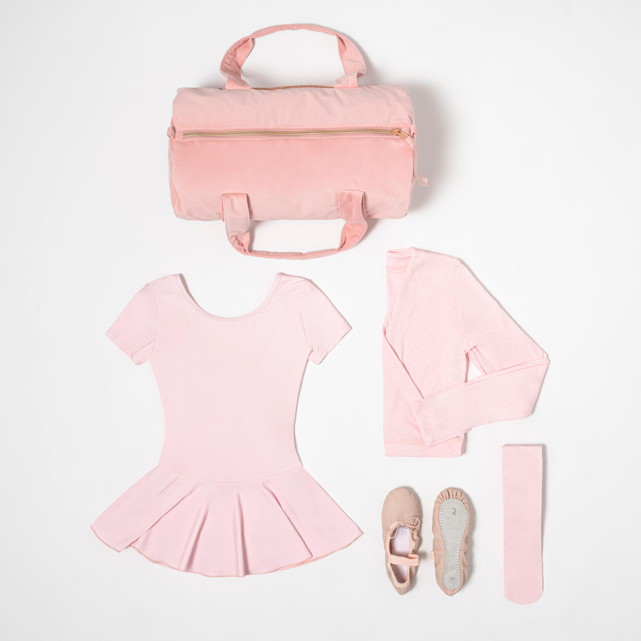 Kids’ Skirted Ballet Leotard - Pink - STAREVER