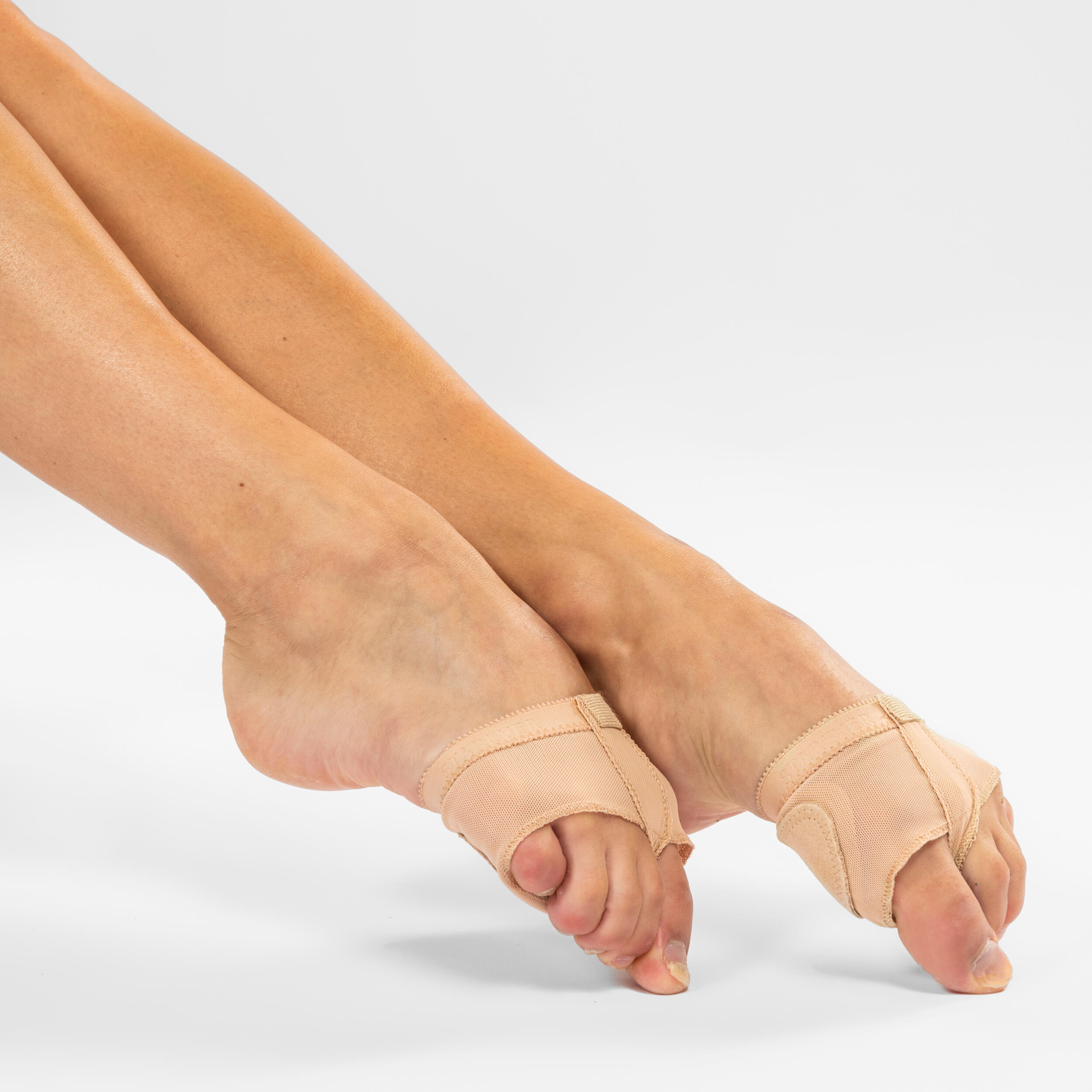 Women’s Modern Dance Toe Pads - Beige - STAREVER