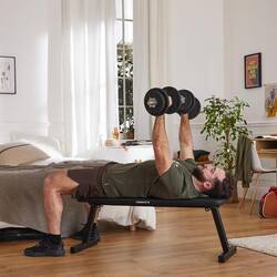 Fold-Down Weights Bench 100