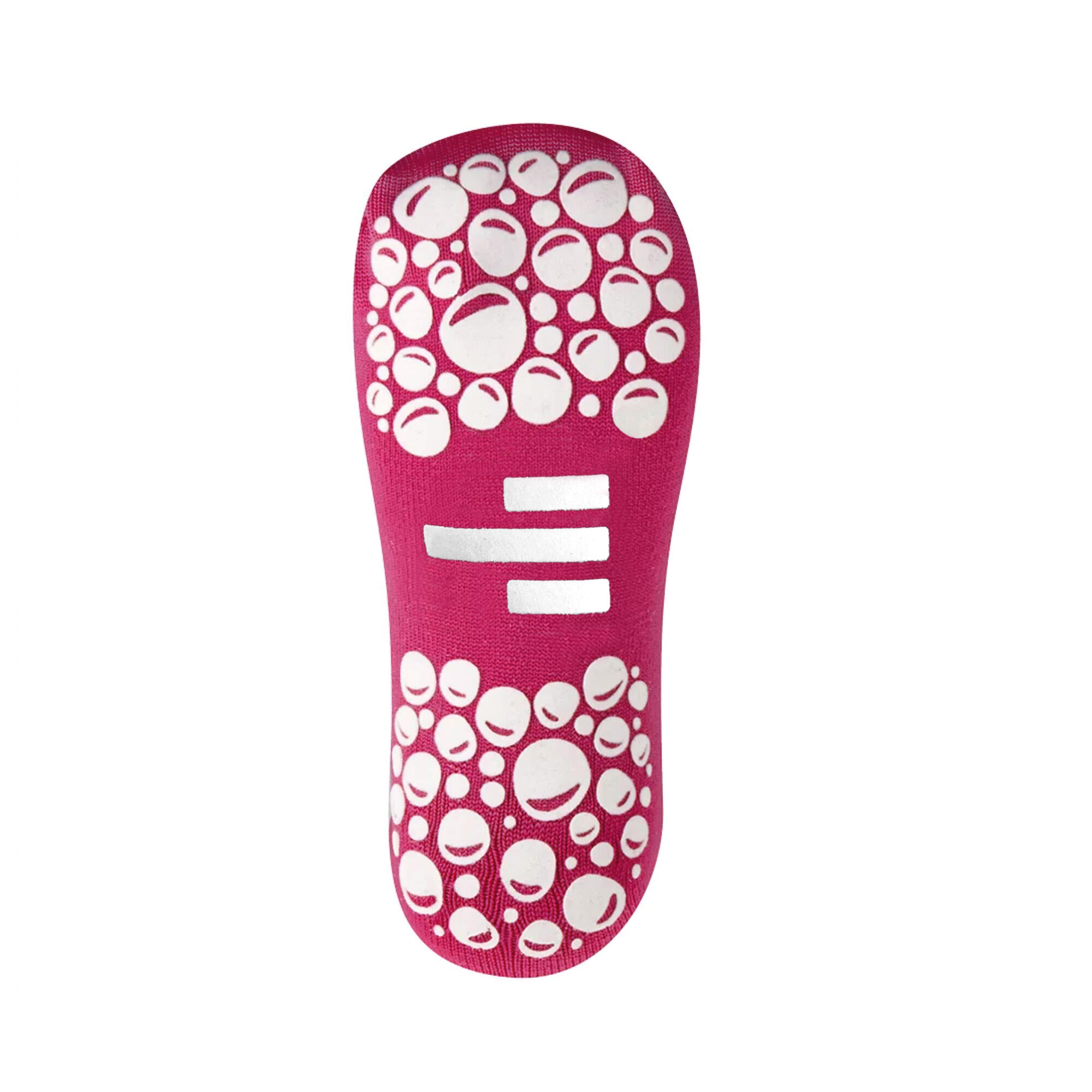 Calcetines piscina natación antideslizantes Niños Revenge rosa 3/4