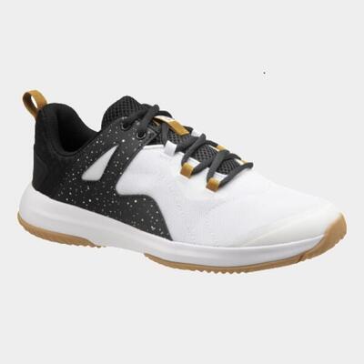 Handbalschoenen h300 wit/zwart
