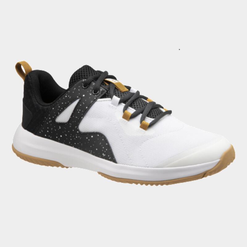 Handball Hallenschuhe Damen/Herren - H300 weiss/schwarz 