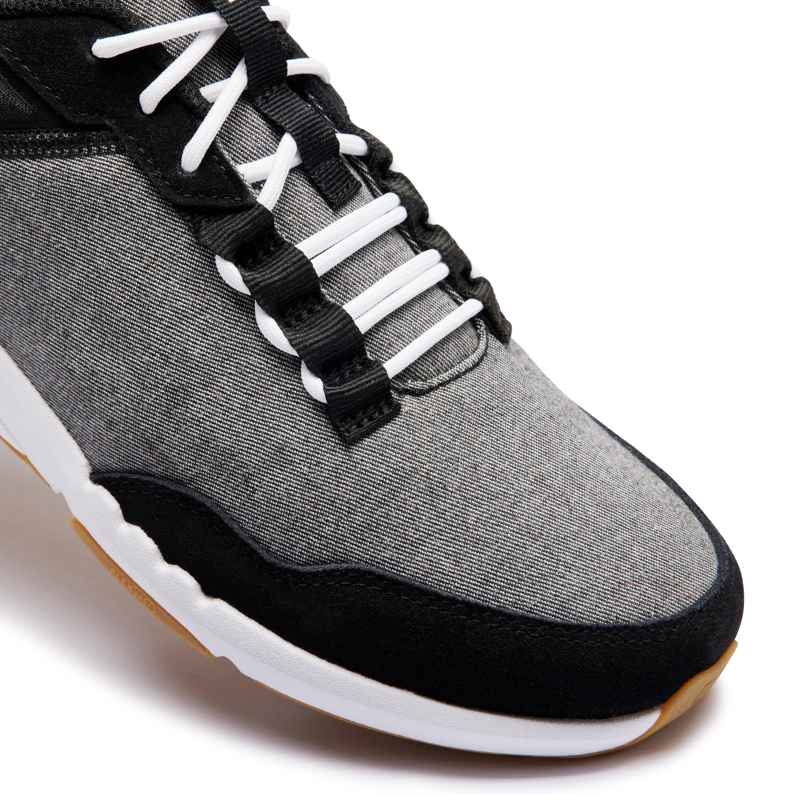 Mens Urban Walking Shoes - Black Grey -  3