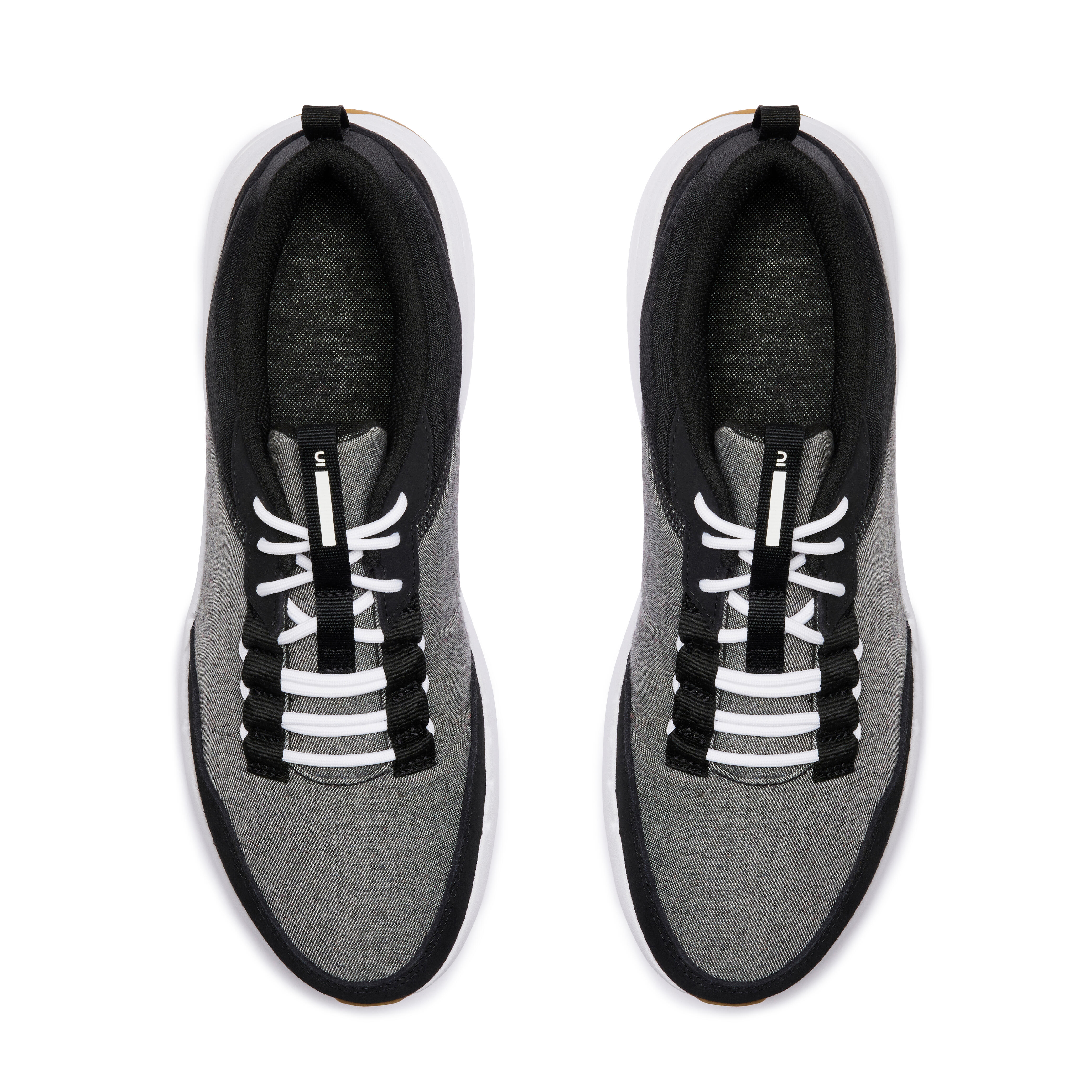 Mens Urban Walking Shoes - Black Grey