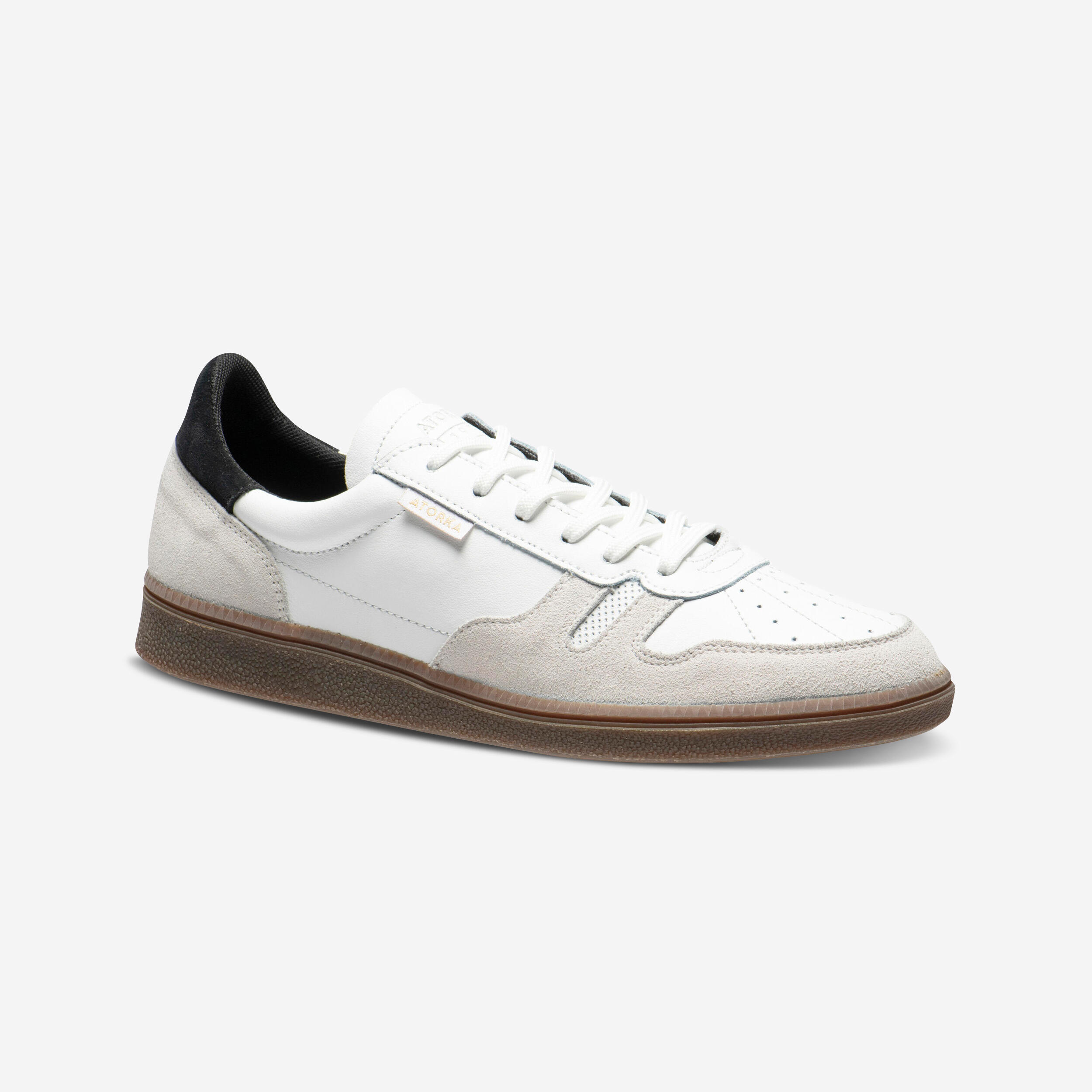 ATORKA Men's/Women's Handball Goalkeeper Shoes GK500 - White/Black
