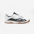 Chaussures de handball Enfant avec lacets - H100 blanc noir