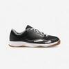 Chaussures de handball Enfant avec lacets - H100 noir blanc